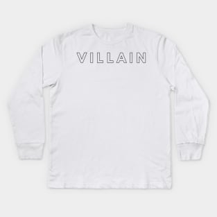 Villain Kids Long Sleeve T-Shirt